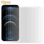 For iPhone 12 Pro Max 10pcs xDfind 0.26mm 9H 2.5D Middle Aluminum Tempered Glass Film