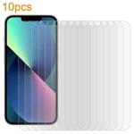For iPhone 13 mini 10pcs xDfind 0.26mm 9H 2.5D Middle Aluminum Tempered Glass Film