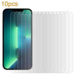 For iPhone 13 Pro Max 10pcs xDfind 0.26mm 9H 2.5D Middle Aluminum Tempered Glass Film