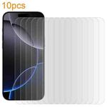 For iPhone 16 Pro 10pcs xDfind 0.26mm 9H 2.5D Middle Aluminum Tempered Glass Film