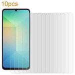 For Samsung Galaxy A06 5G 10pcs xDfind 0.26mm 9H 2.5D Middle Aluminum Tempered Glass Film
