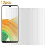 For Samsung Galaxy A34 5G 10pcs xDfind 0.26mm 9H 2.5D Middle Aluminum Tempered Glass Film