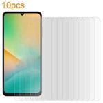 For Samsung Galaxy M06 5G 10pcs xDfind 0.26mm 9H 2.5D Middle Aluminum Tempered Glass Film