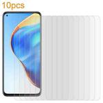 For Xiaomi Mi 10T 5G / 10T Pro 5G 10pcs xDfind 0.26mm 9H 2.5D Middle Aluminum Tempered Glass Film