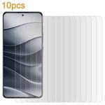 For Redmi Note 14 5G 10pcs xDfind 0.26mm 9H 2.5D Middle Aluminum Tempered Glass Film