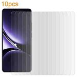 For Redmi Turbo 4 / Note 14S 4G 10pcs xDfind 0.26mm 9H 2.5D Middle Aluminum Tempered Glass Film