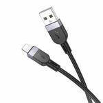 hoco X109 Energy 1m Silicone Fast Charging Data Cable, Interface:USB to 8 Pin(Black)