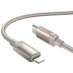 hoco X117 1m Star PD 27W Fast Charging Data Cable, Interface:PD to 8 Pin(Gold)