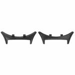 For vivo Watch 5 / iQOO Watch 5 One Pair Metal Head Adapter Watch Band Connector(Black)