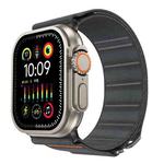 For Apple Watch 46mm / 49mm / 45mm / 44mm Traveler Nylon Watch Band(Grey)