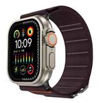 For Apple Watch 42mm / 41mm / 40mm / 38mm Traveler Nylon Watch Band(Purple)