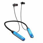 Borofone BE69 Crystal Flash Neck-mounted BT Earphones(Sapphire Blue)