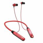 Borofone BE69 Crystal Flash Neck-mounted BT Earphones(Crystal Red)