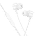 Borofone BM94 Sonar Type-C Interface Universal Digital Wired Earphones with Microphone, Length: 1.2m(White)