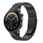 For OPPO Watch X2 / X xDfind Three Beads Quick Release Metal Watch Band(Black)