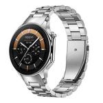 For OPPO Watch X2 / X xDfind Three Beads Quick Release Metal Watch Band(Silver)