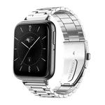 For OPPO Watch SE / Watch 3 xDfind Three Beads Quick Release Metal Watch Band(Silver)
