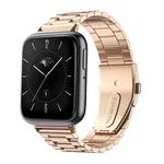 For OPPO Watch SE / Watch 3 xDfind Three Beads Quick Release Metal Watch Band(Rose Gold)