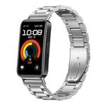For Huawei Band 10 / 9 / 8 NFC xDfind Three Beads Quick Release Metal Watch Band(Silver)