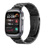 For Huawei Watch D2 xDfind Three Beads Quick Release Metal Watch Band(Black)