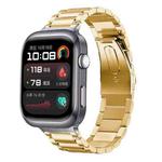 For Huawei Watch D2 xDfind Three Beads Quick Release Metal Watch Band(Gold)