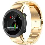 For Garmin Forerunner 45/45S/Swim2 xDfind Three Beads Quick Release Metal Watch Band(Gold)