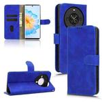For Fossibot S3 Pro Skin Feel Magnetic Flip Leather Phone Case(Blue)