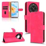 For Fossibot S3 Pro Skin Feel Magnetic Flip Leather Phone Case(Rose Red)