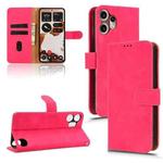 For Nothing CMF Phone 2 Pro Skin Feel Magnetic Flip Leather Phone Case(Rose Red)