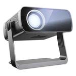hoco DT5 1920x1080P 270ANSI Smart Electric Focus Projector Android Version, EU Plug(Metal Grey)