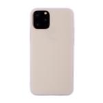 For iPhone 12 mini Shockproof Frosted TPU Protective Case (Transparent White)
