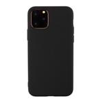 For iPhone 12 mini Shockproof Frosted TPU Protective Case (Black)
