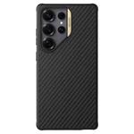 For Samsung Galaxy S25 Ultra 5G NILLKIN Fiber Shield Pro Magnetic Version Aramid Fiber TPU Phone Case(Gold)