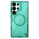 For Samsung Galaxy S25 Ultra 5G NILLKIN Ice Air Prop Series MagSafe Magnetic Frame Version Phone Case(Green)