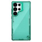 For Samsung Galaxy S25 Ultra 5G NILLKIN Ice Sky Prop Series Frame Version Phone Case(Green)