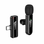 hoco L20 Fair USB-C / Type-C Lavalier Wireless Microphone(Black)