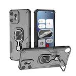 For Nothing CMF Phone 2 Pro Metal Kickstand TPU Hybrid PC Phone Case(Black)