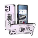 For Nothing CMF Phone 2 Pro Metal Kickstand TPU Hybrid PC Phone Case(Purple)