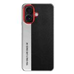 For iPhone 17 Camera Design Diamond Texture Leather PC Phone Case(Black)