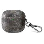For AirPods Pro Camouflage Nature Leather Earphone Protective Case(Earth Camouflage)