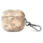 For AirPods Pro Camouflage Nature Leather Earphone Protective Case(Desert Camouflage)