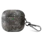 For AirPods 3 Camouflage Nature Leather Earphone Protective Case(Earth Camouflage)