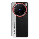For vivo X200 Pro Camera Design Diamond Texture Leather PC Phone Case(Black)