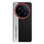 For vivo X200 Ultra Camera Design Diamond Texture Leather PC Phone Case(Black)