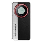 For Huawei Mate 60 Camera Design Diamond Texture Leather PC Phone Case(Black)