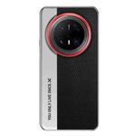 For Huawei Mate 70 Pro Camera Design Diamond Texture Leather PC Phone Case(Black)