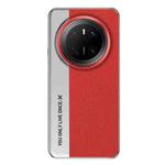 For Huawei Mate 70 Camera Design Diamond Texture Leather PC Phone Case(Red)