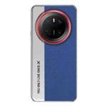 For Huawei Mate 70 Camera Design Diamond Texture Leather PC Phone Case(Blue)