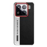 For Xiaomi 15 Pro Camera Design Diamond Texture Leather PC Phone Case(Black)