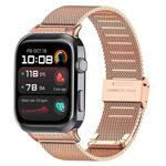 For Huawei Watch D2 xDfind Milanese Metal Buckle Watch Band(Rose Gold)